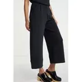 RICHROYAL Culotte 2409 T Peach Culotte aus fester, gepeachter Qualität schwarz M