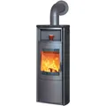 Hark Dauerbrand Kaminofen Nika ECOplus Kachel Schwarz 5 kW m.Automatik EEK:A+