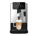 Cecotec Kaffeevollautomat Cremmaet Steam. 1350W, 19 Bar, 5 Mahlgrade, Bohnenbehälter 150g und Wasser 1.1L, Thermoblock, Dampfdüse, Höhenverstellbar, Automatische Reinigung, Touch-Panel