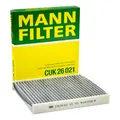 Innenraumfilter Mann Filter CUK 26 021 für Audi A1 Seat Ibiza V Skoda VW Polo