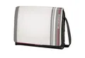 aha Laptoptasche Messenger Bag Fog Weiß Notebook-Tasche 15-16", Laptop-Sleeve Magnetverschluss für 15" 15,4" 15,6" 16" Zoll Laptop