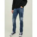 Jack & Jones Slim-fit-Jeans Herren Slim Fit Jeans Hose JJIGLENN JJLUCA EL 009 SN blau W29/L32