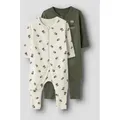 Name It Pyjama NBMNIGHTSUIT 2P ZIP FF ROBOT NOOS (Packung, 2 tlg) blau 62 EU