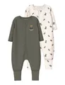 Name IT Herren Nbmnightsuit 2P Zip Ff Robot Noos, Jet Stream, 62 EU