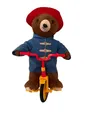 Paddington Bär Plüsch mit Fahrrad Cycling Bear Plush Musik Music