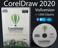 Corel Draw Graphics Suite SE 2020 Vollversion Box + DVD, Cliparts, Schritfen NEU