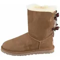 UGG Bailey Bow 2 Schlupfboots mit Satinschleifen hinten am Schaft braun 38 EU (7 US)