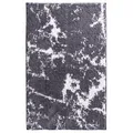 Ridder Badematte Marmor grau, Höhe 90 mm, 100% Polyester-Microfaser grau 60 cm x 2.2 cm x 90 mm