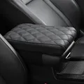 Armlehnen Polster Auto echtem Rindsleder, schwarzes mittelkonsole auto Box Ma...