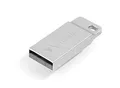 Verbatim Executive USB-Stick aus Metall - 32 GB, Stick mit USB 2.0-Schnittstelle, inklusive Schlüsselring, silber