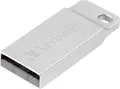 Verbatim Metall-Gehäuse USB-Stick 32 GB Silber 98749 USB-A (USB 2.0)