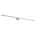 EGLO LED Wandlampe Pandella 1, Spiegelleuchte aus Aluminium und Kunststoff, Badezimmer Lampe in Chrom, Silber, Weiß, Wandleuchte, LED Feuchtraumleuchte neutralweiß, IP44, L 120 cm