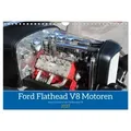 Ford Flathead V8 Motoren (Wandkalender 2027 DIN A4 quer), CALVENDO Monatskalender