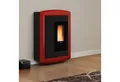 Extraflame Pelletofen Extraflame Souvenir Lux Evo Pelletofen Bordeaux, 10.2 kW, Pelletofen