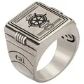 CAÏ Silberring Caï Herren-Herrenring 925er Silber silberfarben 60