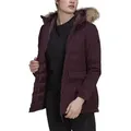 adidas Performance Wintermantel Utilitas Hooded Parka mit Kapuze violett Damen XS (30/32)