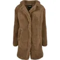 URBAN CLASSICS Parka Urban Classics Damen Ladies Oversized Sherpa Coat (1-St) braun S