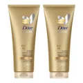 Dove Selbstbräunungslotion Summer Revived Mittel Dunkel Aloe Vera Pack 2x200ml