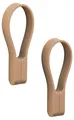Zone Denmark Loop Handtuchklammern, Handtuchaufhänger, Magnetische Handtuchclips, Klammern/Clips für Handtücher und Geschirrtücher, 9 cm, 2 Stück, Mandarine (Orange)