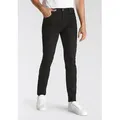 Levi's® Tapered-fit-Jeans 512 Slim Taper Fit mit Markenlabel schwarz 36
