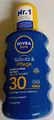 Nivea Sun Sonnenspray Schutz und Pflege Wasserfestt LSF 30 200ml