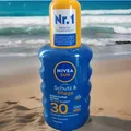 NIVEA SUN Schutz & Bräune Sonnenspray LSF 30, Sonnencreme+Pro-Melanin-Extrakt