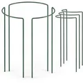 TTL GARDEN Strauchstütze 160x40cm 3er Set Pflanzenhalter Für Sträucher Stauden Rosen Rankhilfe Metall Stabil