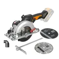 WORX WX531.9 Akku Handkreissäge 20V Max bürstenloser Motor ohne Akku & Ladegerät