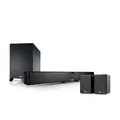 Teufel CINEBAR PRO Surround Soundsystem 4.1 - Soundbar mit Wireless Subwoofer & Kabellosen aktives Rear-Speakers, WLAN, Dolby Audio, Bluetooth, HDMI ARC CEC, 4K - schwarz