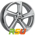 DBV Torino III hyper silber poliert 8x19" ET35 LK5 112 ML 70.1 Alufelgen 19 Zoll