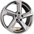 4 Alufelgen DBV TORINO III Hyper Silber Front Poliert 8x19 ET35 5x112 19 Zoll