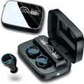 Kopfhörer für Samsung Galaxy S26 S25 S24 S23 S22 S21 Bluetooth Wireless In-Ear - Schwarz