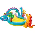 INTEX Playcenter Dinoland 57135NP mit Sprüher und Rutsche 290l Planschbecken