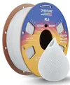 OVERTURE Filament PLA 1.75mm Verbessert, Rapid 3D Drucker PLA Filament Hohe Geschwindigkeit 1kg Spule (2.2 LBS), Maßgenauigkeit ± 0.02mm für die Meisten FDM 3D Drucker (Kaltes Weiß)