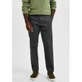 Selected Chinos SLH175-SLIM NEW MILES FLEX PANT NOOS Baumwollmischung, slim fit grau 31