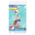 24'' Strand Ball Weiß /Rot/Gelb/Blau Perfekt für & Pool Spaß Kinder Alter 3+