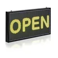 VEVOR programmierbare LED Zeichen Vollfarbe flexibles digitales Scrolling Panel, DIY Anzeigetafel mit benutzerdefiniertem Textmuster und GIF & Bluetooth App Steuerung Laufschrift (670 x 350 mm)