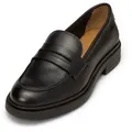 Marc O'Polo aus edlem Rindleder Loafer schwarz 39 EU