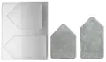Rayher Modellierwerkzeug Gießform 2 Häuser, 13,5 - 16,5 cm