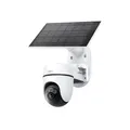Tapo C610 KIT 2K 360° Solar Überwachungskamera Außen (Akku 6700 mAh, Farbnachtsicht, WLAN 2,4 GHz, KI-Erkennung, Licht- & Ton-Alarm, lokale Speicherung über microSD-Karte oder H500-Homebase)