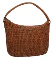 Gusti Umhängetasche Leder - Aarna Damen und Herren Handtasche Schultertasche Tasche Stadttasche Ledertasche Vintage Braun Leder