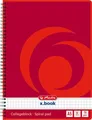 Herlitz Bürokleinmaterial 80 Blatt Rot A5 (297531)