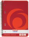 Herlitz 297531 Collegeblock A5 70g/m 80 BI kar Rand links