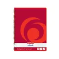 HERLITZ SPIRALBLOCK SPIRAL BLOCK NOTIZBLOCK KARIERT A5 NEU