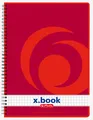 Herlitz Collegeblock x.book DIN A5 80 Blatt kariert