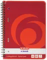 Herlitz 297531 Collegeblock A5 70g/m 80 BI kar Rand links