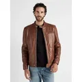 JCC Bikerjacke MCL-23 braun M (48)