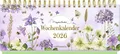Wochenkalender 2026 - violett