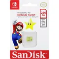 SanDisk MicroSDXC 100MB 256GB Nintendo SDSQXAO-256G-GNCZN