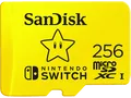 SANDISK microSDXC™-Karte, Speicherkarte für Nintendo Switch™, 256 GB, Gelb